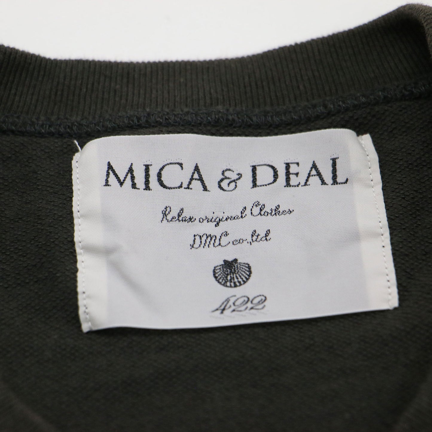 22春夏 ロゴ プリントスウェット シャツ / プルオーバー クルーネック 長袖 裏毛 コットン