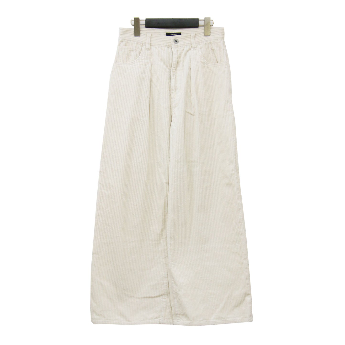 24秋冬 ワイド コール パンツ / タック ハイウエスト 太畝 コーデュロイ コットン