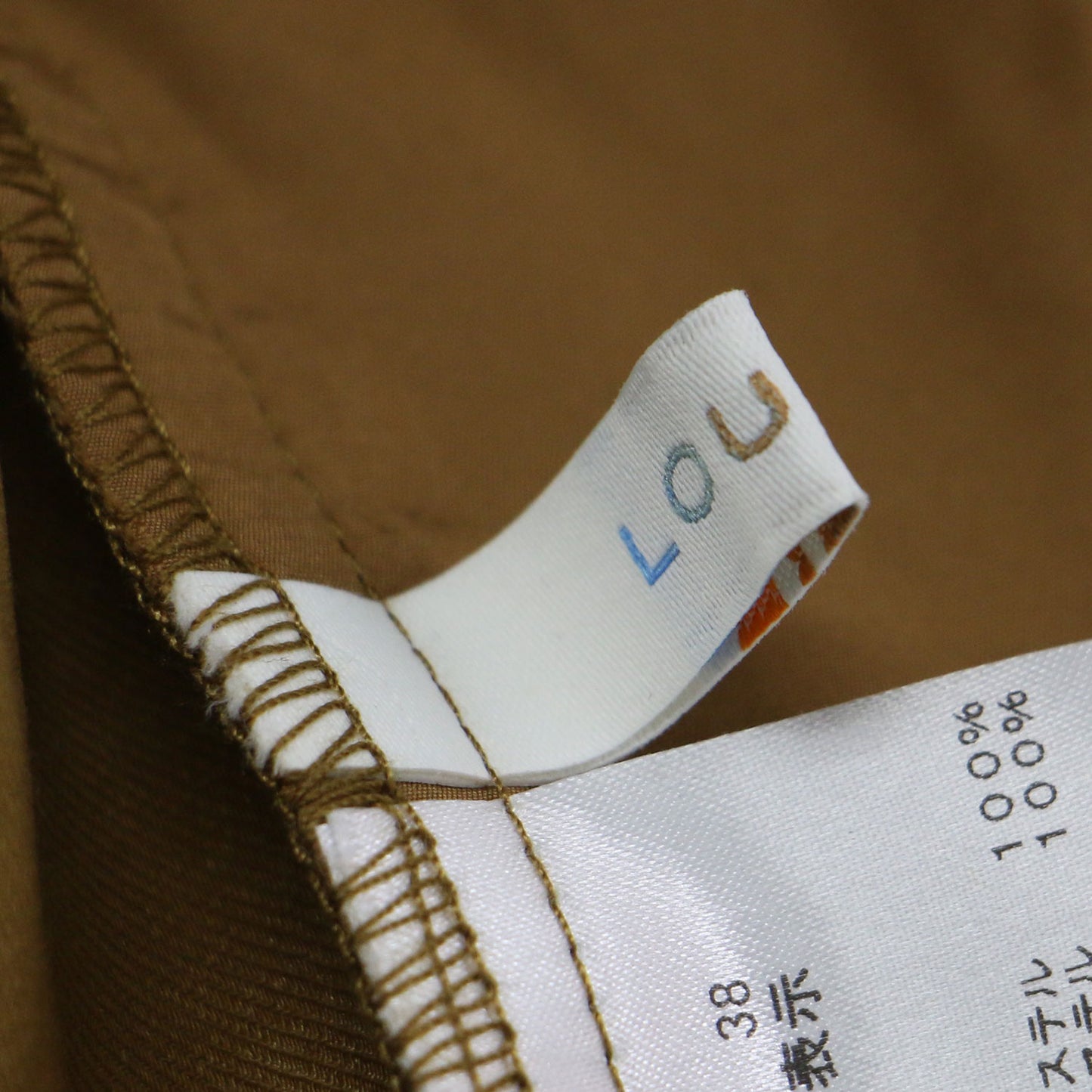 タック カーゴパンツ / テーパード ドレープ サイドポケット