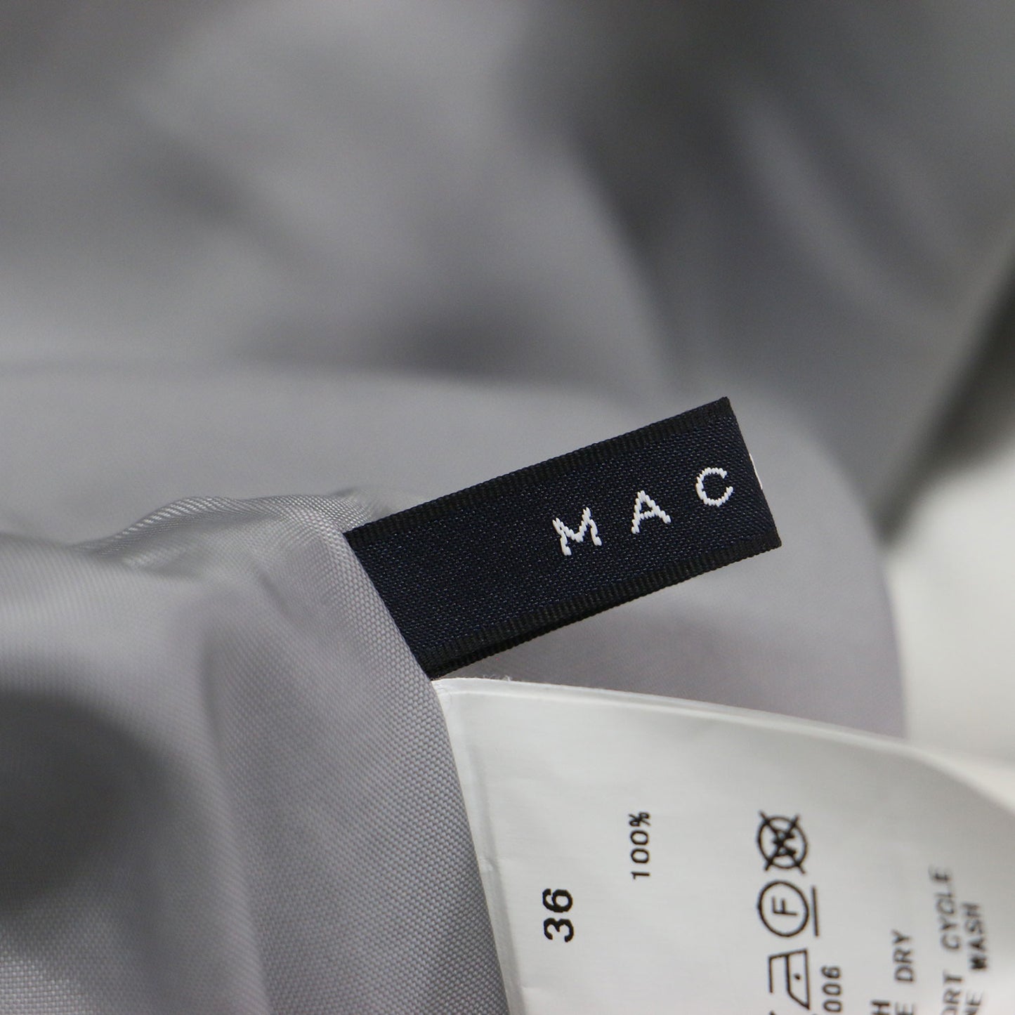 ウール サキソニー チェック バギー クロップド パンツ