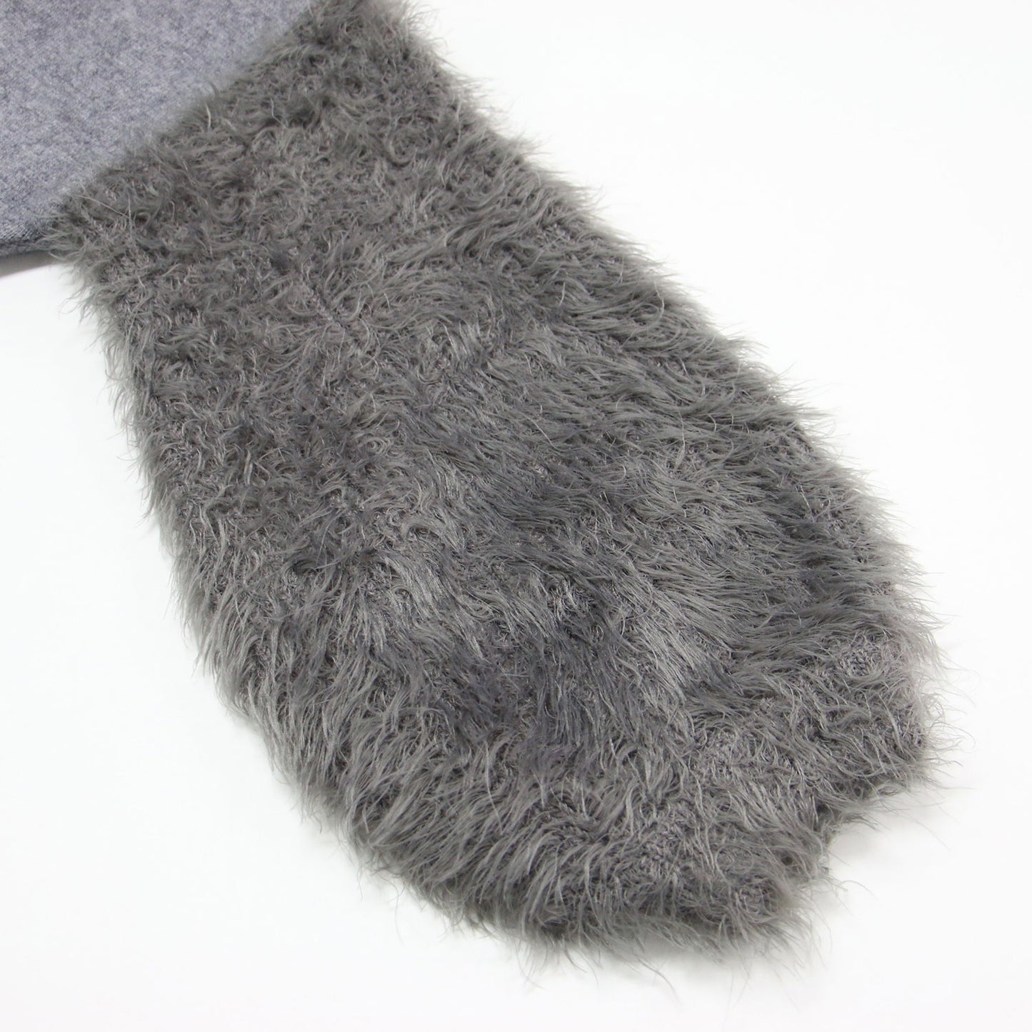 袖シャギー 2WAY Vネック カーディガン / ニット 長袖 ボートネック ボリュームスリーブ