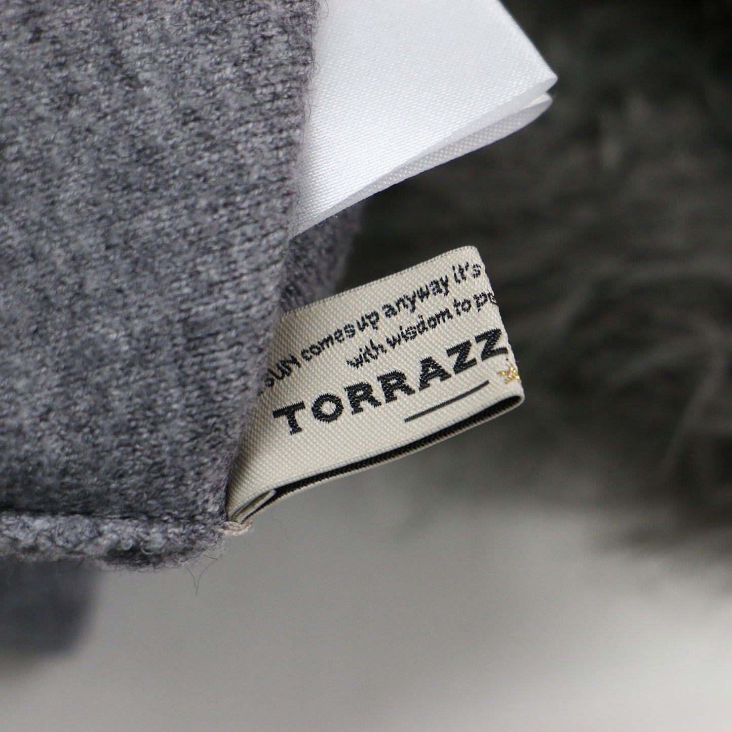 袖シャギー 2WAY Vネック カーディガン / ニット 長袖 ボートネック ボリュームスリーブ