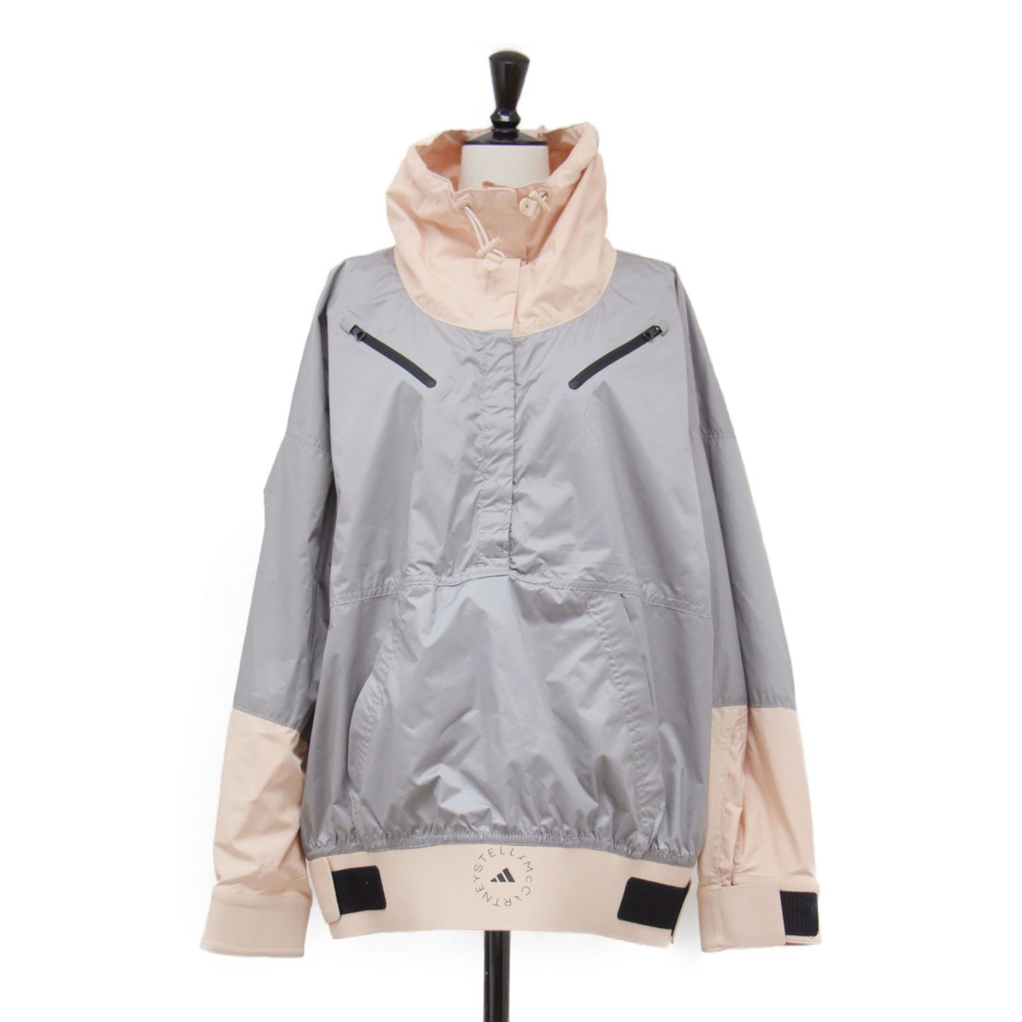 by Stella McCartney バイカラー ハーフジップ ジャケット / aSMC HZ JACKET アノラック ブルゾン