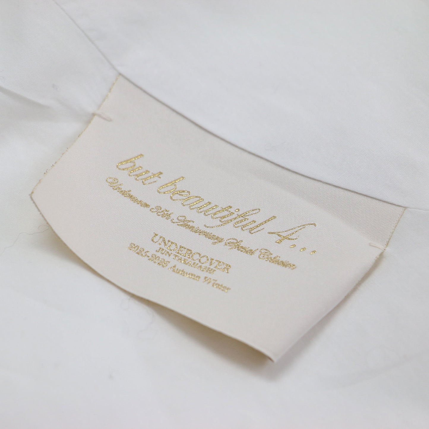 25秋冬 ビーズ刺繍 長袖 シャツ / ブラウス レタリング ビーズ刺繍