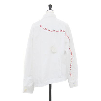 25秋冬 ビーズ刺繍 長袖 シャツ / ブラウス レタリング ビーズ刺繍