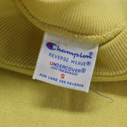 UNDERCOVER リバースウィーブ(R) クルーネック スウェット シャツ / プルオーバー 長袖 ビーズ刺繍 裏起毛 アシンメトリー コットン