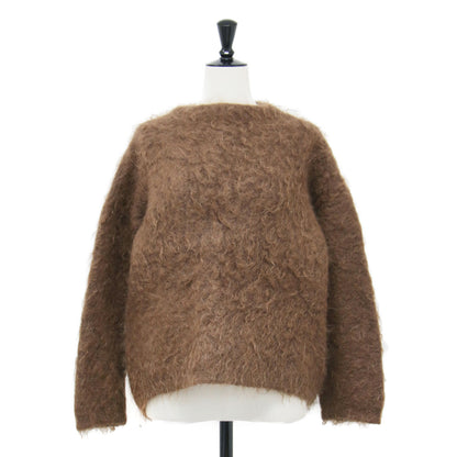 21秋冬 モヘヤ シャギー ボトルネック プルオーバー / MOHAIR SHAGGY BOTTLENECK PULLOVER ニット 長袖 ウール