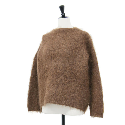 21秋冬 モヘヤ シャギー ボトルネック プルオーバー / MOHAIR SHAGGY BOTTLENECK PULLOVER ニット 長袖 ウール