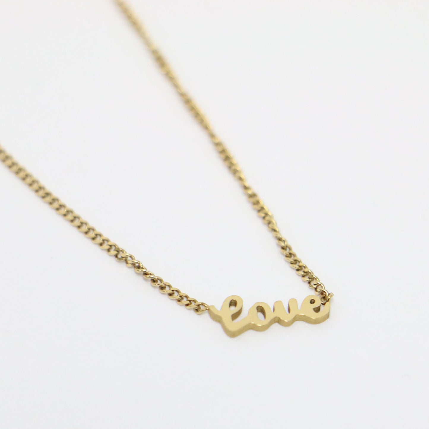 24秋冬 PILGRIM LOVE RECYCLED ネックレス / ペンダント ロゴモチーフ チェーン