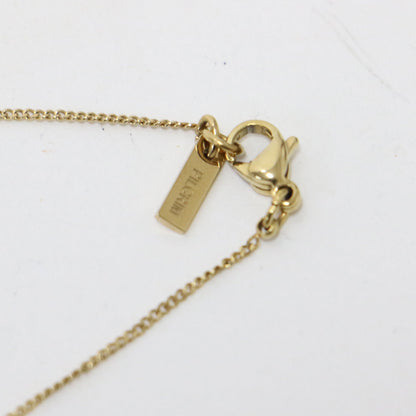 24秋冬 PILGRIM LOVE RECYCLED ネックレス / ペンダント ロゴモチーフ チェーン