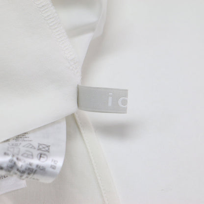 23秋冬 ハイゲージ ポンチ ラッフルカラー プルオーバー / ブラウス カットソー 長袖 Vネック フリル コットン