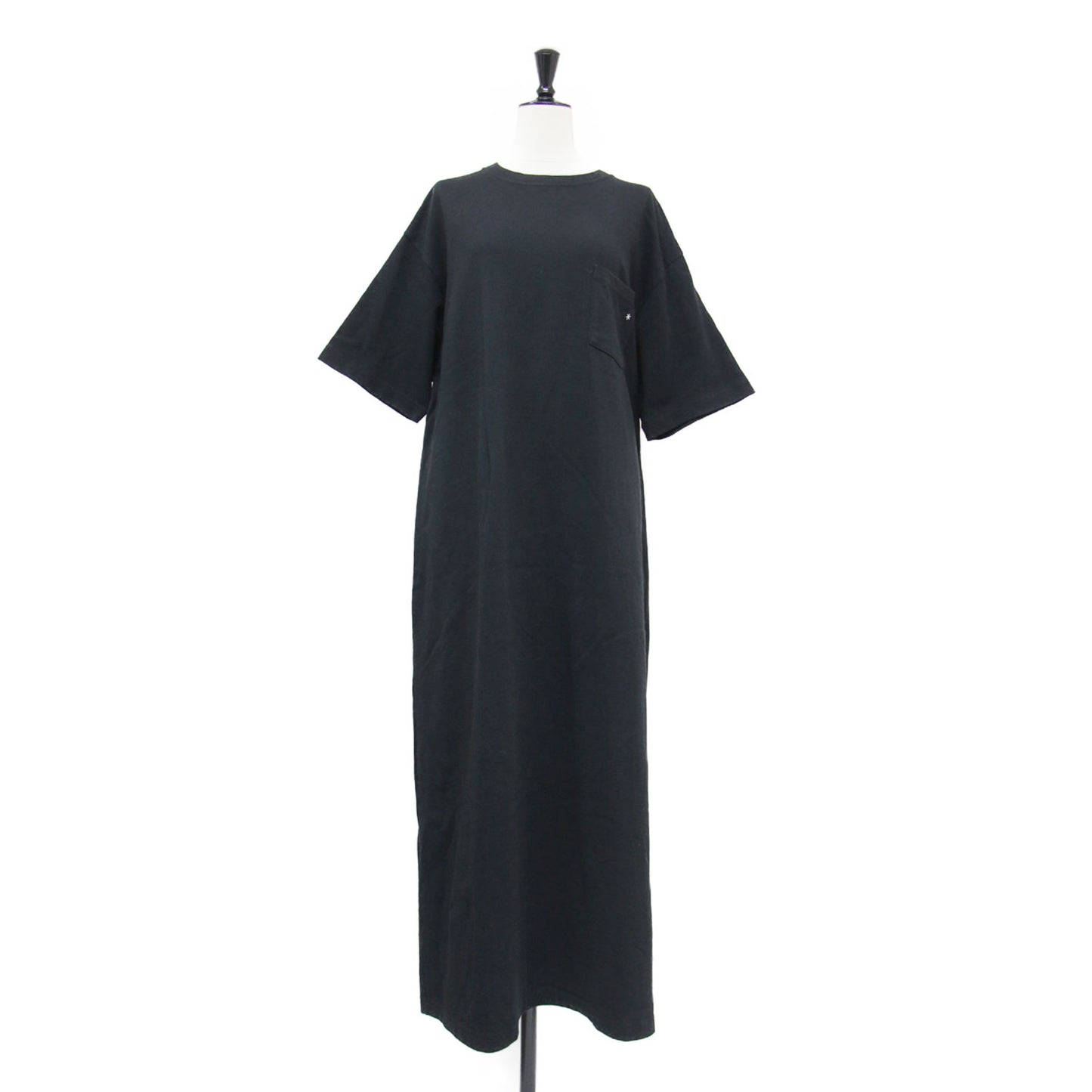 × JOURNAL STANDARD relume 別注 23春夏 バックロゴ Tシャツ ワンピース / ロング 五分袖 クルーネック ポケット