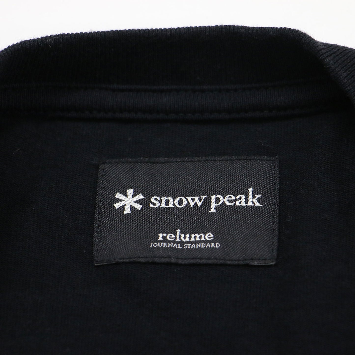 × JOURNAL STANDARD relume 別注 23春夏 バックロゴ Tシャツ ワンピース / ロング 五分袖 クルーネック ポケット
