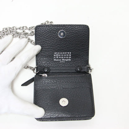 レザー スモール チェーンウォレット S56UI0148 P0399 / ショルダーバッグ 財布 クロスボディ