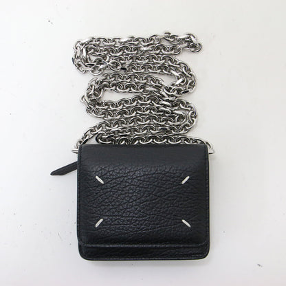 レザー スモール チェーンウォレット S56UI0148 P0399 / ショルダーバッグ 財布 クロスボディ