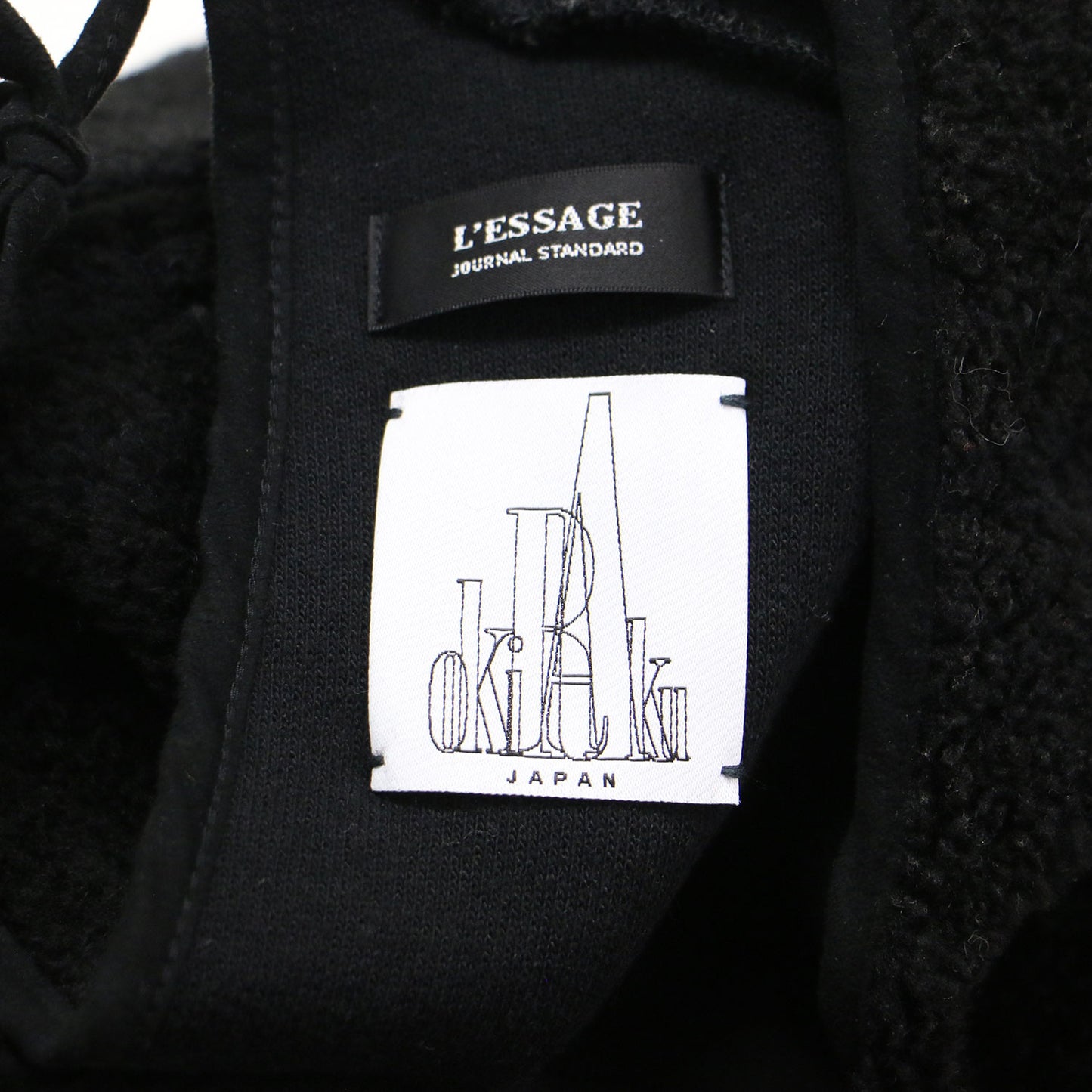 JOURNAL STANDARD L'ESSAGE ボア チュニック トップス / プルオーバー 長袖 クルーネック