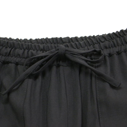 24秋冬 ストレッチツイル イージーパンツ / ベイカーパンツ テーパード ウエストゴム