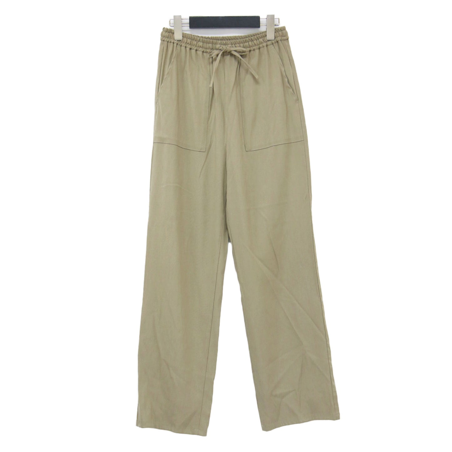 24秋冬 ストレッチツイル イージーパンツ / ベイカーパンツ テーパード ウエストゴム