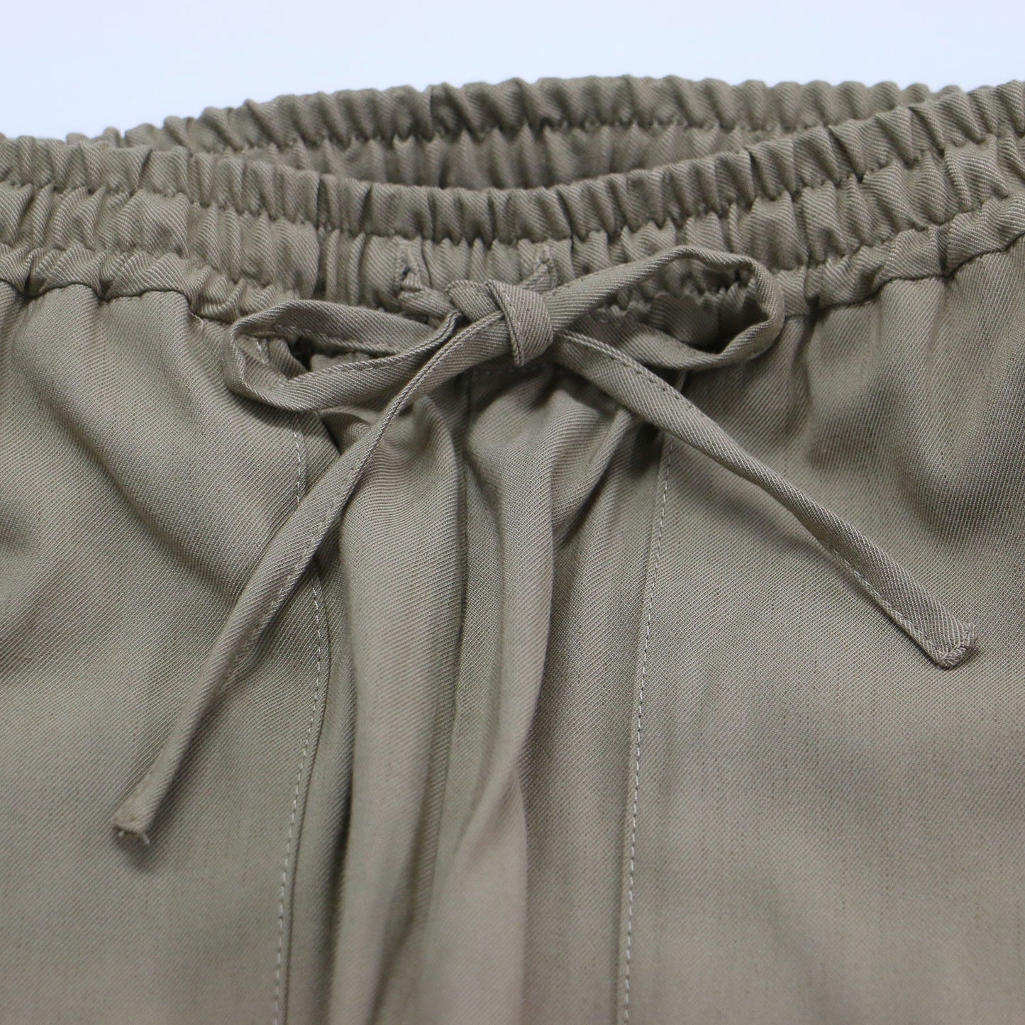 24秋冬 ストレッチツイル イージーパンツ / ベイカーパンツ テーパード ウエストゴム