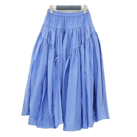 エレノア ギャザー ロング スカート / Eleanor ボリューム フレア Aライン ウエストゴム