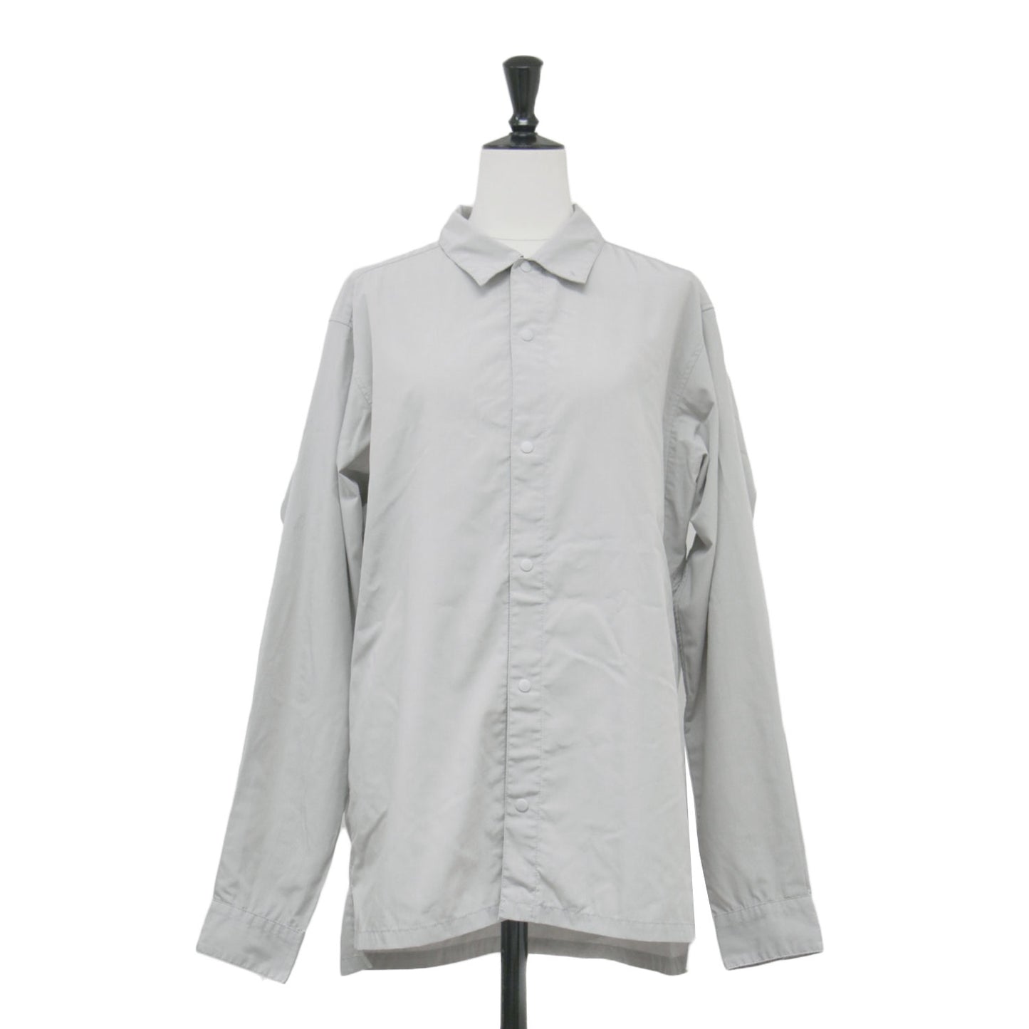 バンブー 長袖 シャツ / Bamboo Shirt ブラウス レギュラーカラー 竹