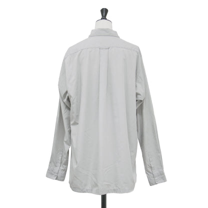 バンブー 長袖 シャツ / Bamboo Shirt ブラウス レギュラーカラー 竹