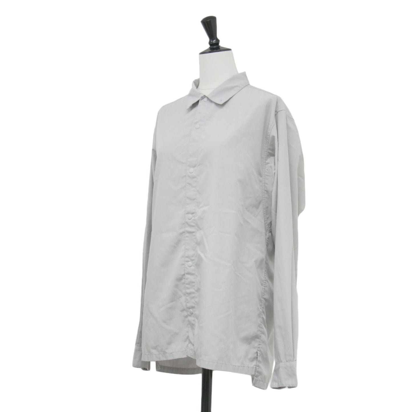 バンブー 長袖 シャツ / Bamboo Shirt ブラウス レギュラーカラー 竹