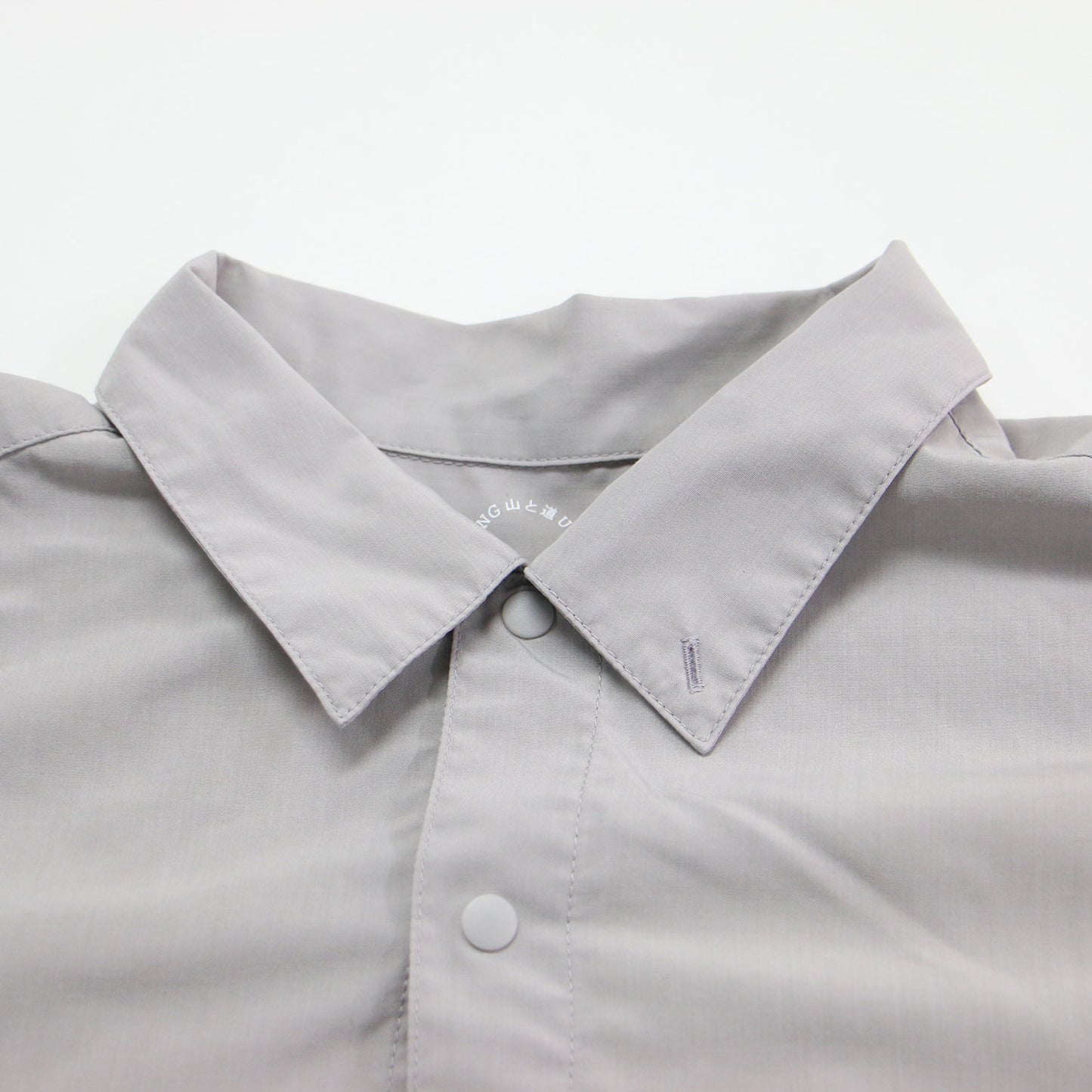 バンブー 長袖 シャツ / Bamboo Shirt ブラウス レギュラーカラー 竹