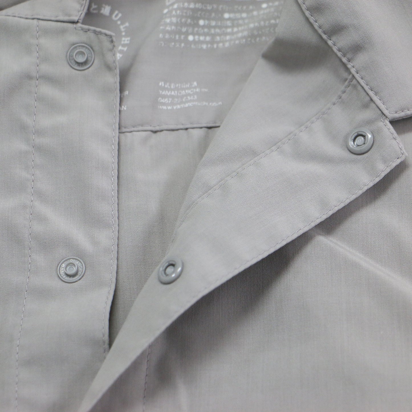 バンブー 長袖 シャツ / Bamboo Shirt ブラウス レギュラーカラー 竹