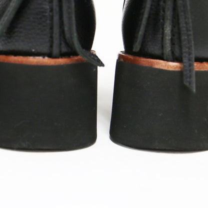 ボア付き レザー ショート ブーツ / URBAN HIKER SHEARLING POP プラットフォーム 厚底