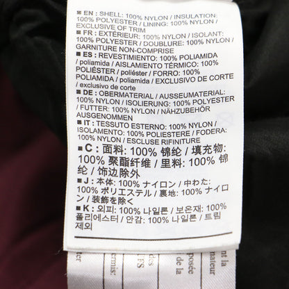 中わた フード ブルゾン / ATOM AR HOODY ジャケット フーディー ショート丈 ナイロン