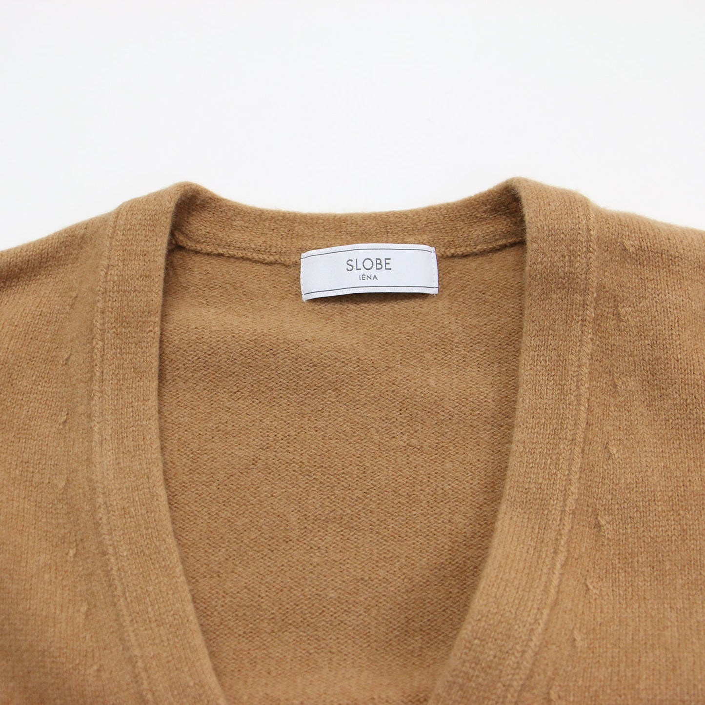 スーパージーロン ウール ボタン カーディガン / SUPER GEELONG Aライン ソフトタッチ