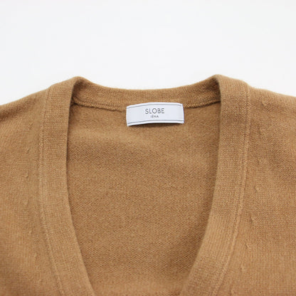 スーパージーロン ウール ボタン カーディガン / SUPER GEELONG Aライン ソフトタッチ