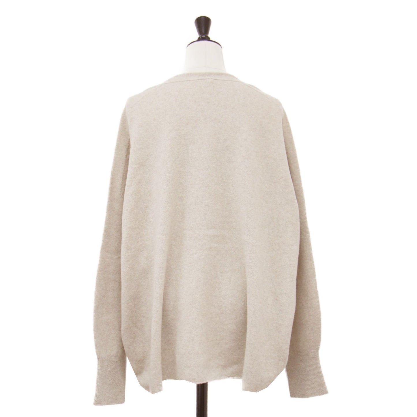 25秋冬 Fine ニュージーウール ニュアンス Vプルオーバー / ニット Vネック 長袖