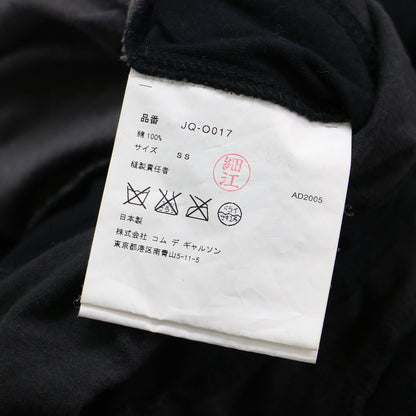 Tシャツ 再構築 ドッキング ワンピース JQ-O017 / ミディ丈 ノースリーブ クルーネック リメイク カットソー素材