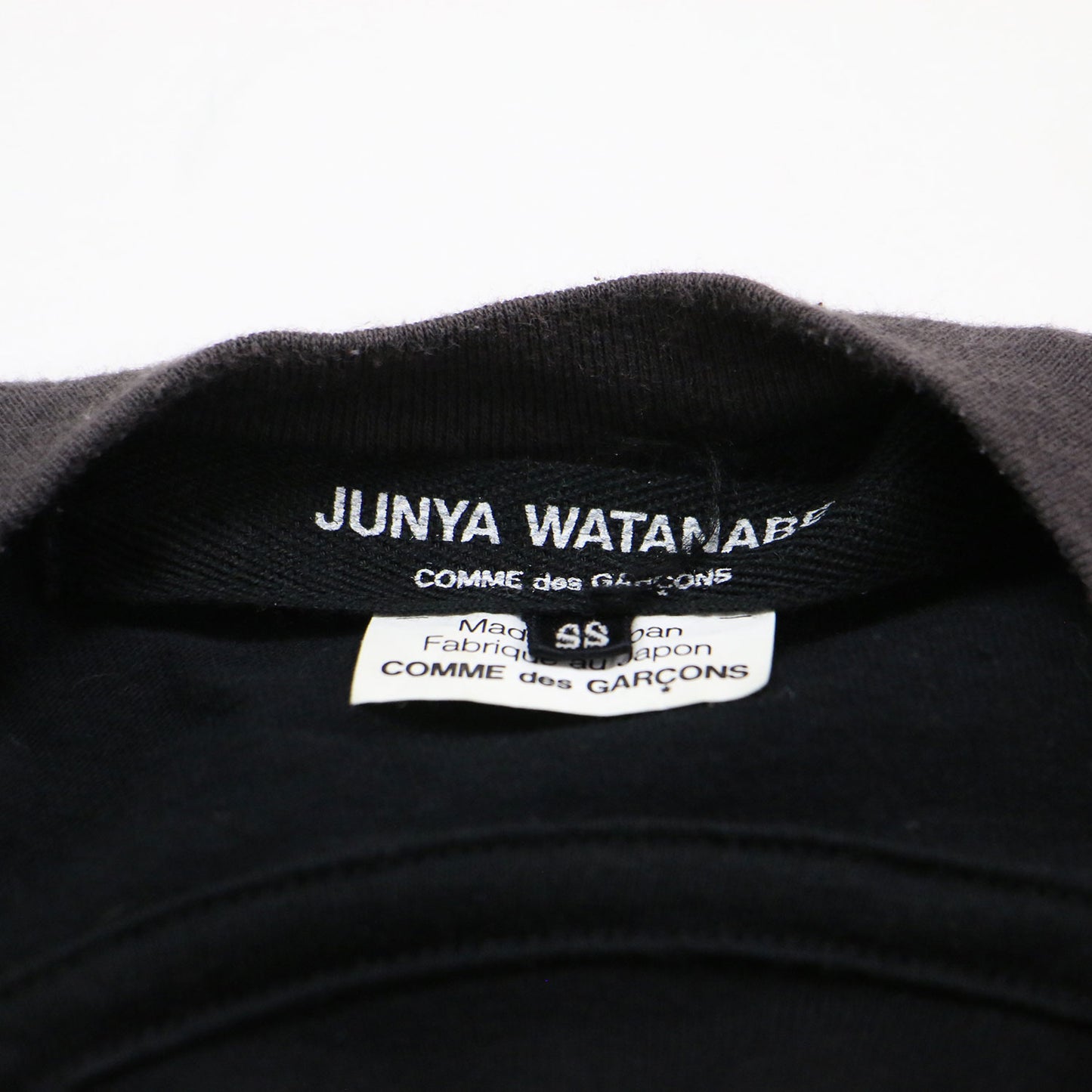 Tシャツ 再構築 ドッキング ワンピース JQ-O017 / ミディ丈 ノースリーブ クルーネック リメイク カットソー素材