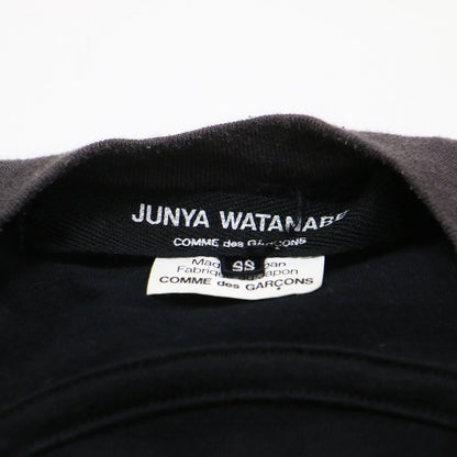 Tシャツ 再構築 ドッキング ワンピース JQ-O017 / ミディ丈 ノースリーブ クルーネック リメイク カットソー素材
