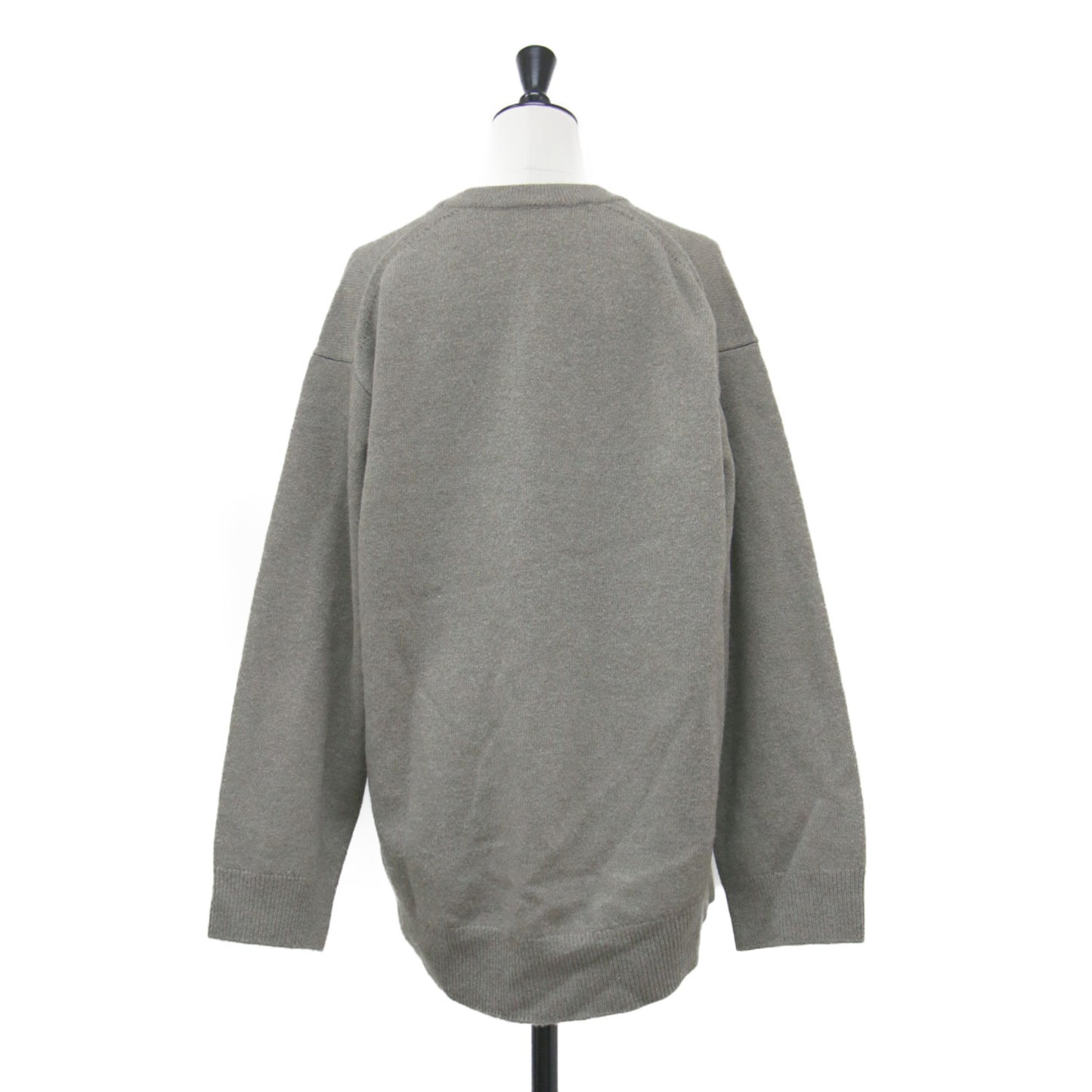 25秋冬 ウール Uネック プルオーバー / MY_Uneck ニット 長袖 オーバーサイズ