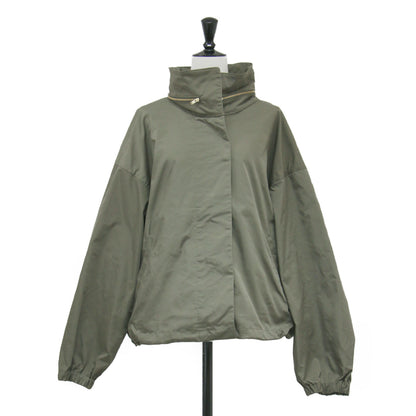 25秋冬 WASHED STAND ZIP ブルゾン / ジャケット スタンドカラー フード付き ジップアップ