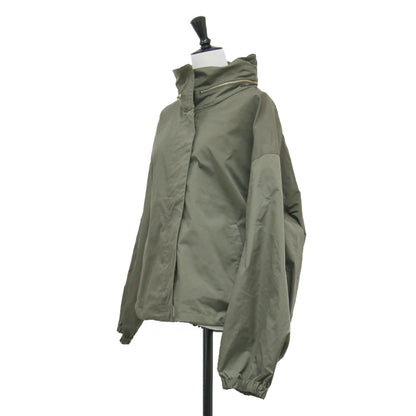 25秋冬 WASHED STAND ZIP ブルゾン / ジャケット スタンドカラー フード付き ジップアップ