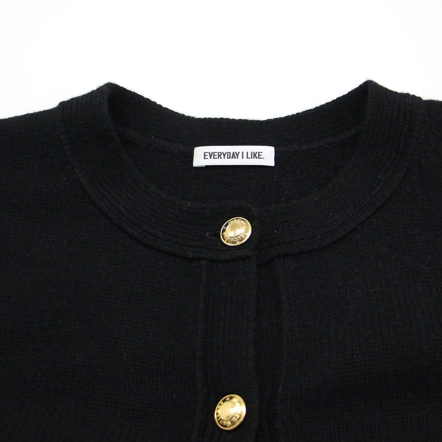 22秋冬 カシミヤ ニット ジャケット / cashmere ブレザー カーディガン ショート丈 クルーネック