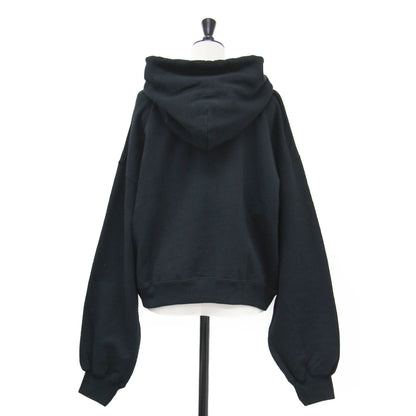 25秋冬 Raw Umber フーディー / パーカー プルオーバー 長袖 ボリュームスリーブ 裏毛 コットン