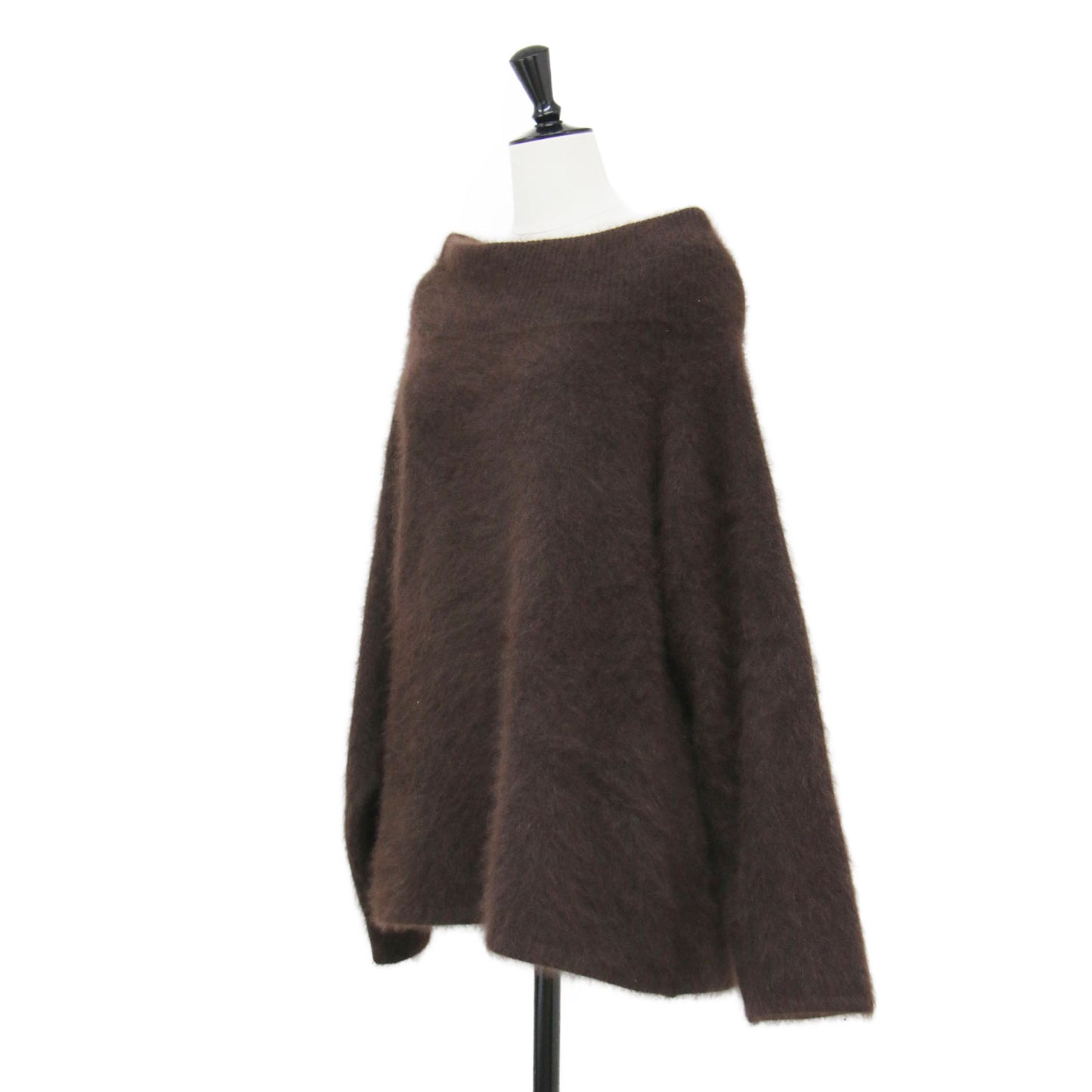 25秋冬 Fur Off Neck ニット / プルオーバー 長袖 オフショルダー ウール