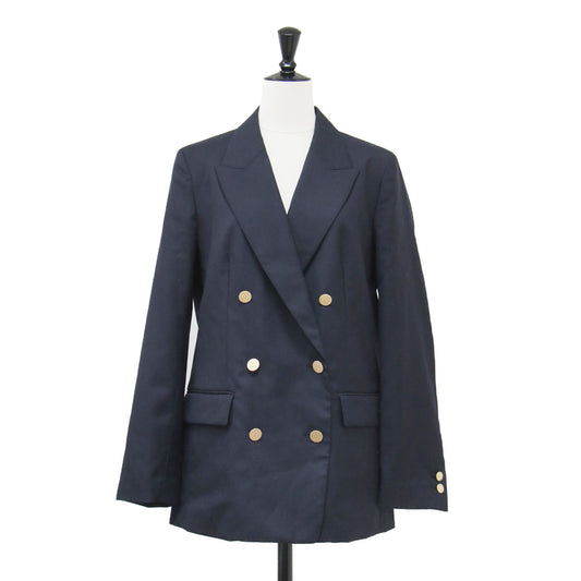 25秋冬 ダブルブレステッド ジャケット / ブレザー テーラード 長袖 ウール