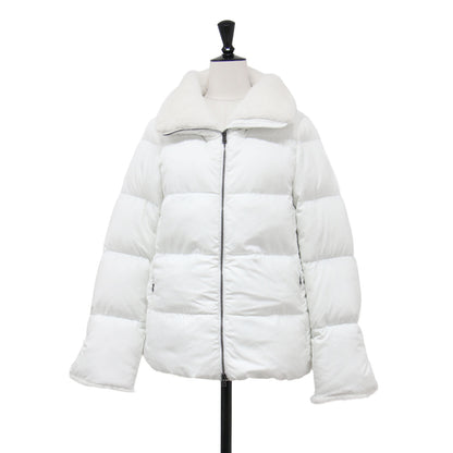 24秋冬 スタンドカラー エコファー付き ダウンジャケット / ARENDELLE BLOUSON PI001949D 12414Z ショート丈 Aライン