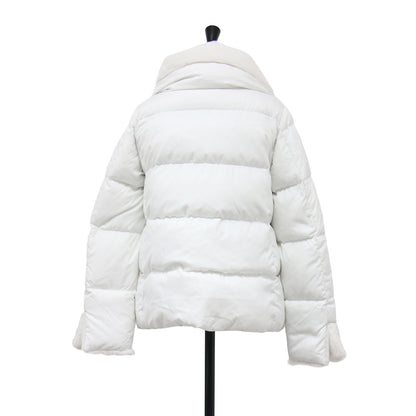 24秋冬 スタンドカラー エコファー付き ダウンジャケット / ARENDELLE BLOUSON PI001949D 12414Z ショート丈 Aライン