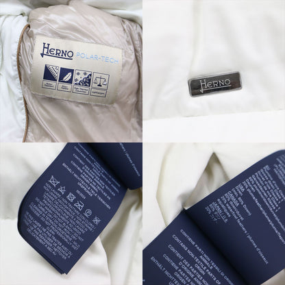 24秋冬 スタンドカラー エコファー付き ダウンジャケット / ARENDELLE BLOUSON PI001949D 12414Z ショート丈 Aライン