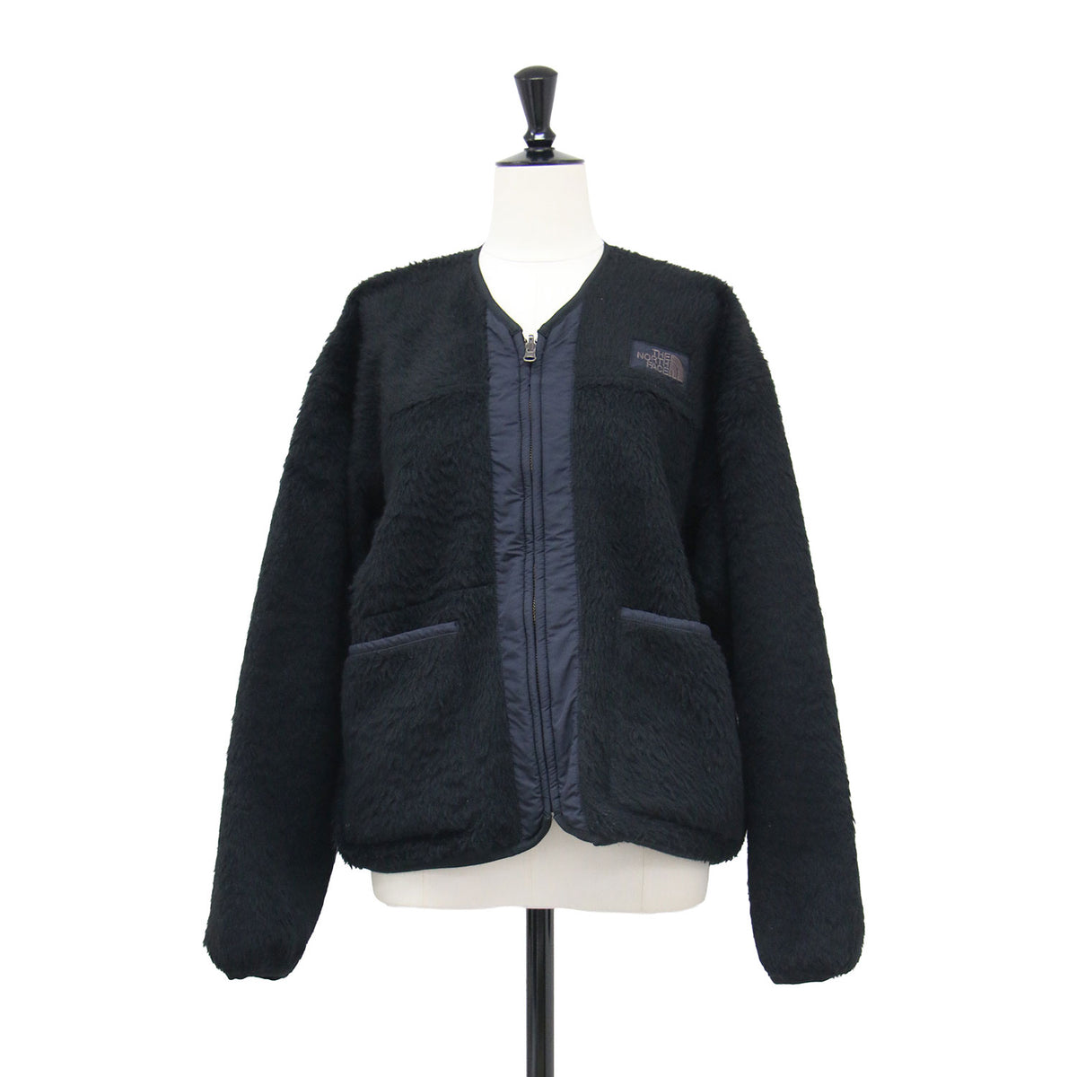 ウール フリース フィールド カーディガン N24FA029 / PLAS Wool Fleece Field Cardigan ジャケット ジップアップ Vネック