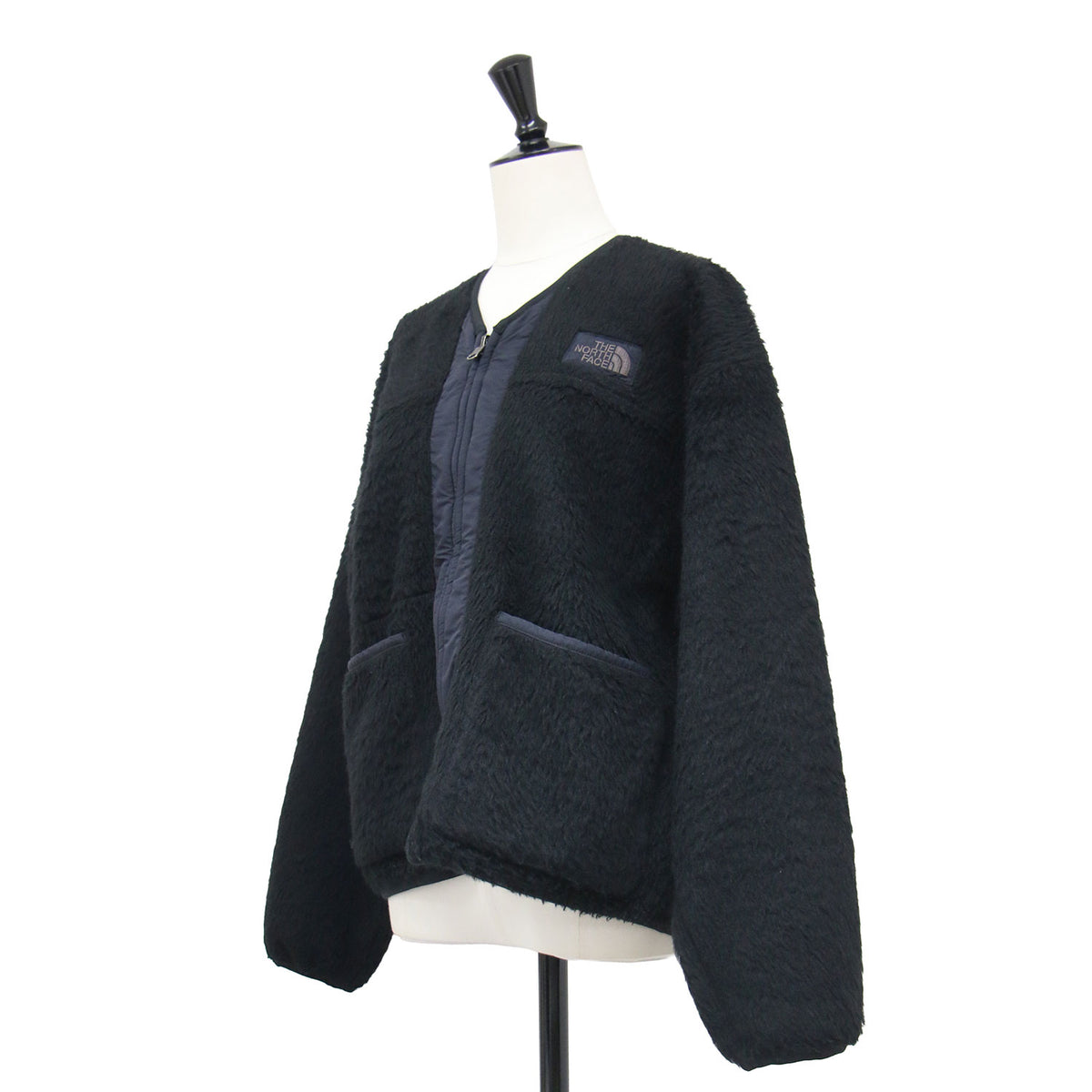 ウール フリース フィールド カーディガン N24FA029 / PLAS Wool Fleece Field Cardigan ジャケット ジップアップ Vネック