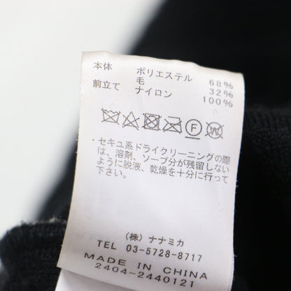 ウール フリース フィールド カーディガン N24FA029 / PLAS Wool Fleece Field Cardigan ジャケット ジップアップ Vネック